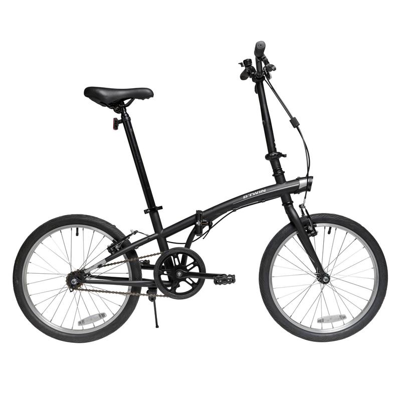 DECATHLON 迪卡侬 TILT 100 折叠自行车 8480236 黑色 20英寸
