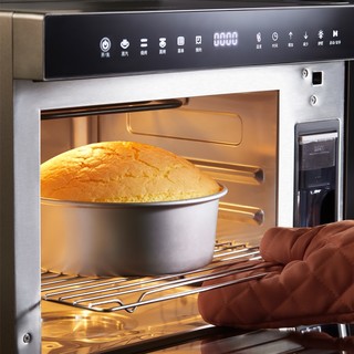 小熊蒸汽电烤箱蒸烤一体机家用大容量烘焙蛋糕多功能台式微蒸烤箱