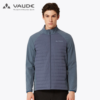 巍德（VAUDE）新款户外运动男款防风保暖90%鹅绒夹绒外套男款外套（M、深灰）