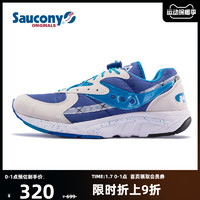 saucony 索康尼 Saucony索康尼  AYA  经典复古鞋运动休闲跑鞋 男鞋 S70460（40、白兰-2）