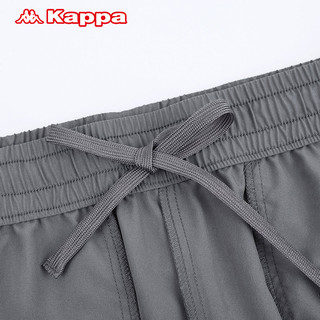 Kappa卡帕串标男款运动裤梭织长裤休闲裤小脚收口卫裤背靠背