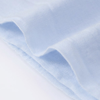 全棉时代 纯棉长款新生儿袍 蓝色+白色 59/44cm 2件礼盒装