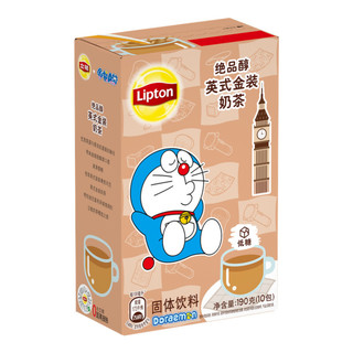 Lipton 立顿 绝品醇 英式金装奶茶 固体饮料 10包 190g