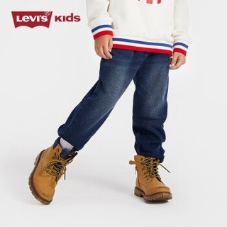 Levi's 李维斯 男童加绒束脚牛仔长裤