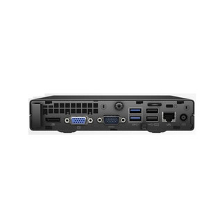 HP 惠普 ProDesk 400 G2 DM 台式机 黑色(酷睿i5-6500、核芯显卡、4GB、500GB SSD、风冷)