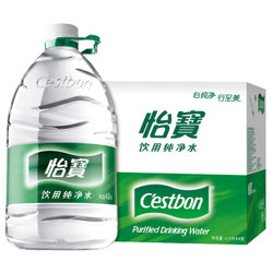 C'estbon 怡宝 饮用水 纯净水 4.5L*4桶  *3件