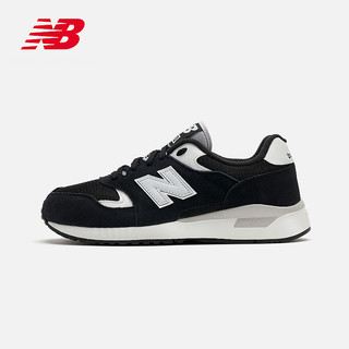 New Balance NB官方情侣款570系列ML570BNH经典复古舒适休闲鞋（38、黑色/水泥色 ML570BNB）