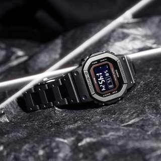 CASIO 卡西欧 G-SHOCK经典系列 42.8毫米太阳能电波腕表 GW-B5600BC-1B