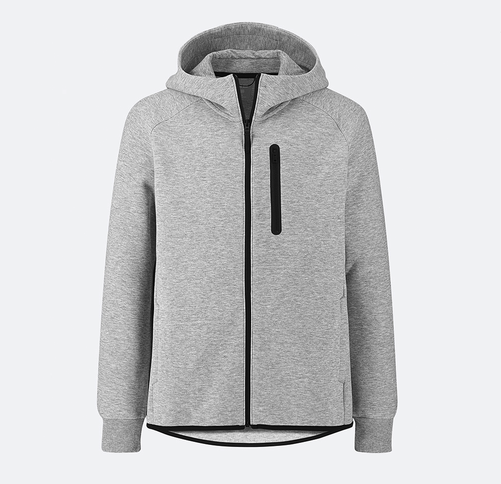 uniqlo 优衣库 418702 弹力拉链连帽卫衣