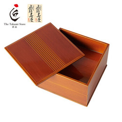 日本直邮 匠品飞騨高山福寿漆器5寸2层木盒 +凑单品