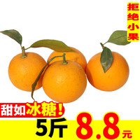 麻阳冰糖橙 高山橙子新鲜冰糖10斤带箱（约净重9斤）大果新鲜酸甜水果先发 5斤装中果