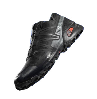 SALOMON 萨洛蒙 SPEEDCROSS 3 ADV系列 中性跑鞋 410855 黑色 40.5