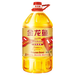 金龙鱼 黄金比例 非转基因 食用植物调和油 5L