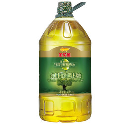 金龙鱼 食用油 添加10%特级初榨橄榄油食用植物调和油4L *2件