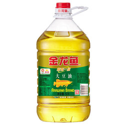 金龙鱼 精炼一级大豆油 5L 大桶装 家用厨房 大豆油