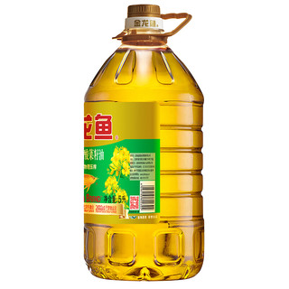 金龙鱼 纯香低芥酸菜籽油 5L