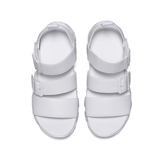 Skechers斯凯奇2020年新款女鞋外穿凉鞋休闲魔术贴沙滩鞋32998（37、白色/WHT）