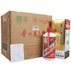 moutai茅台飞天2018年酱香型白酒53度500ml6瓶整箱装原箱陈年酒收藏酒