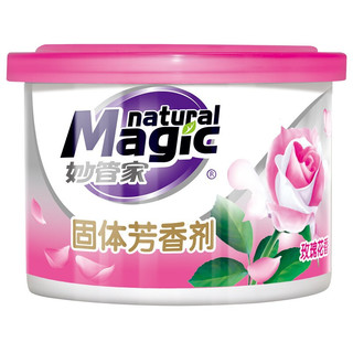 MAGIC AMAH 妙管家 固体空气清新剂 玫瑰花香120g