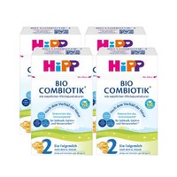 Hipp 喜宝 益生菌婴幼儿配方奶粉 2段 600g 4盒