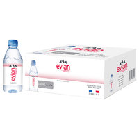 evian 依云 矿泉水 法国原装进口 330ml*24瓶箱装