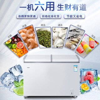 Haier 海尔bc 273sea节能大冰柜变温家用商用冷藏冷冻柜冷柜 报价价格评测怎么样 什么值得买