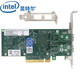 英特尔(Intel)X520-DA2万兆网卡E10G42BTDABLK双口PCI-E(可配模块)原装 不含模块