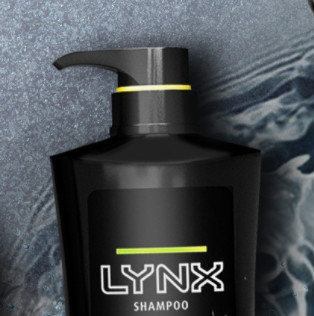LYNX 凌仕 海盐柠檬洗沐护理套装 4件套(海盐沐浴露600g+去屑洗发水600g+旅行装100g*2)