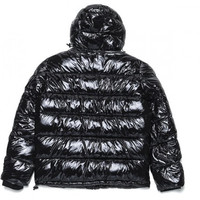 【反季清仓】Calvin Klein男式外套保暖面包服夹克 L国际版偏大一码 黑色