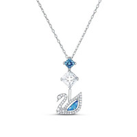 考拉海购黑卡会员：Swarovski 5530625 DAZZLING SWAN 蓝色天鹅项链