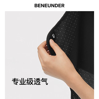 Beneunder 蕉下 全防护防晒帽夏防紫外线遮脸护颈面罩骑行户外遮阳帽大檐（可调节、沉松黒）