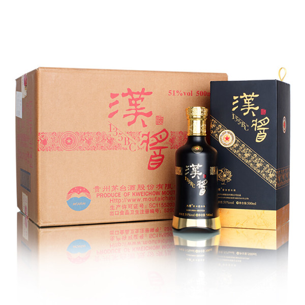 商品moutai 茅台 汉酱 135bc 51%vol 酱香型白酒