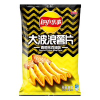 Lay's 乐事 大波浪 马铃薯片 香脆烤鸡翅味 70g