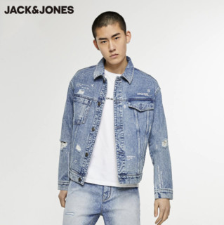 JackJones 杰克琼斯 219357516 男士牛仔夹克