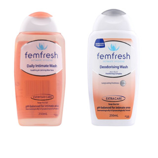 femfresh 芳芯 女性清洗液套装 (洋甘菊澳版日常款250ml+百合澳洲加强款250ml)