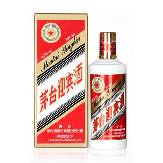 MOUTAI 茅台 茅台迎宾酒 43%vol 酱香型白酒 500ml 单瓶装