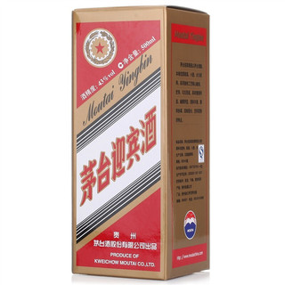 MOUTAI 茅台 茅台迎宾酒 43%vol 酱香型白酒 500ml 单瓶装