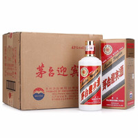 MOUTAI 茅台 茅台迎宾酒 43%vol 酱香型白酒 500ml*6瓶 整箱装