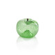 艺术品：Bull & stein水果雕塑 艺术摆件 苹果 裂纹玻璃 绿宝石色120×100mm