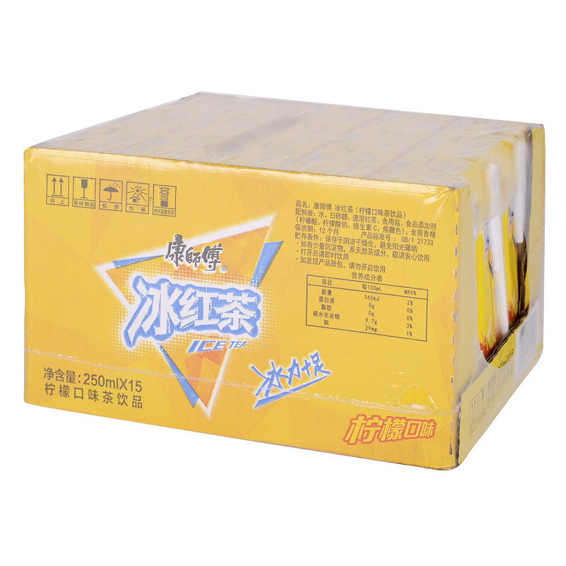 冰力十足,畅快到底～康师傅冰红茶