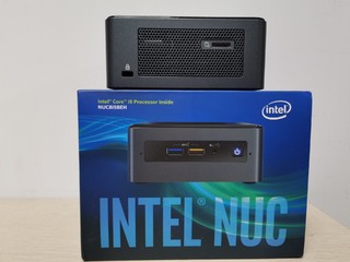 英特尔Intel NUC8i5BEH NUC8i5BEK 8I5BEHS 黑蘋果主机壁挂广告机工控机门禁迷你主机雷电3视频程序开发