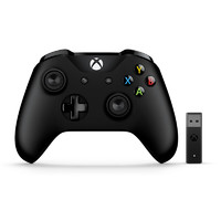 Microsoft 微软 Xbox One S 无线控制器+二代Win10无线适配器 黑色