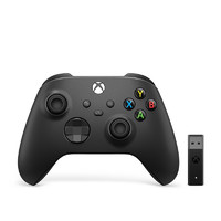 20点开始：Microsoft 微软 Xbox One S 无线控制器+USB-C线缆 磨砂黑