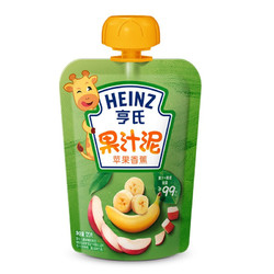 Heinz 亨氏 樂維滋系列 果泥 3段 蘋果香蕉味 120g