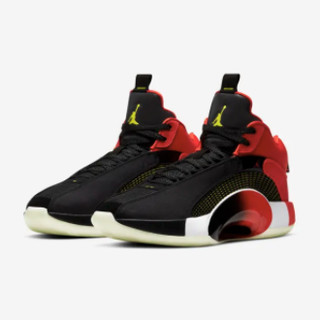 AIR JORDAN 正代系列 Air Jordan XXXV CNY PF 男子篮球鞋 DD2234-001 黑色/大学红/黄色 42