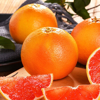 红宝石西柚 葡萄柚子 3kg装 单果重200-250g 新鲜水果 *2件