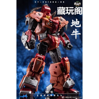 变形玩具金刚 藏玩阁 CANG-TOYS YN-02 冲云霄 野牛 泰坦级地牛 地牛