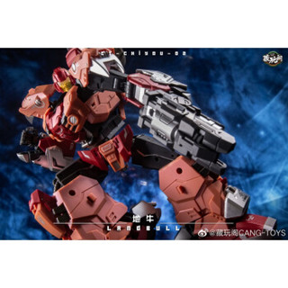 变形玩具金刚 藏玩阁 CANG-TOYS YN-02 冲云霄 野牛 泰坦级地牛 地牛