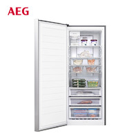 AEG 原装进口风冷无霜净饮水静音除味保鲜冷冻单门冰箱EFE4227SA