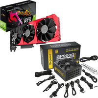 Segotep 鑫谷 GP系列 GP900G 800w 全模组化 电脑电源 金牌（90%）+七彩虹 战斧 GeForce RTX 3080 10G 显卡